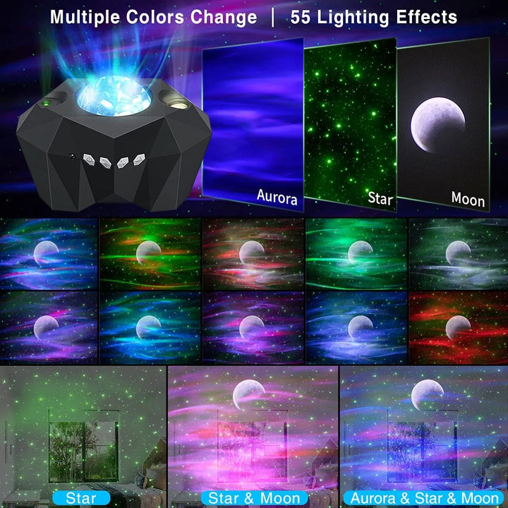 Galaxy Starry Sky Projector