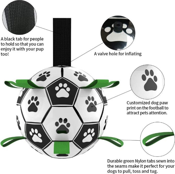 Pawtastic PlayKick: Quality Soccer Ball for Dogs
