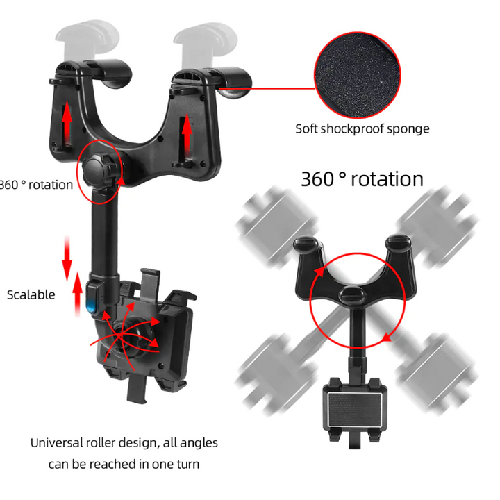 SafeGrip 360 Car Phone Holder