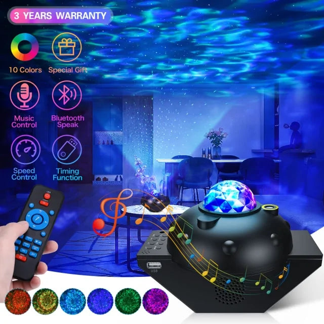 Galaxy Starry Sky Projector