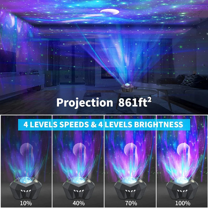 Galaxy Starry Sky Projector